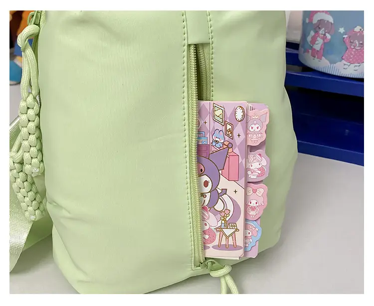 Women's Green Nylon Chest Bag 2024 New — feature 12