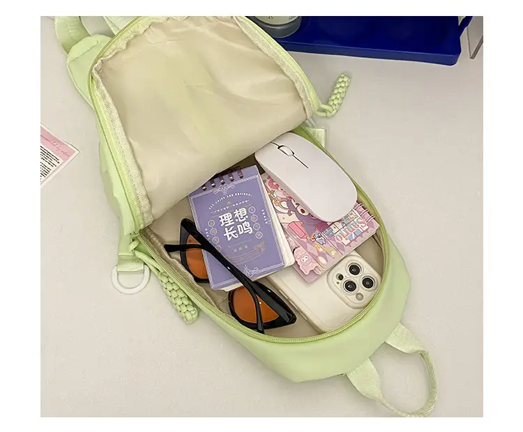 Women's Green Nylon Chest Bag 2024 New — feature 15