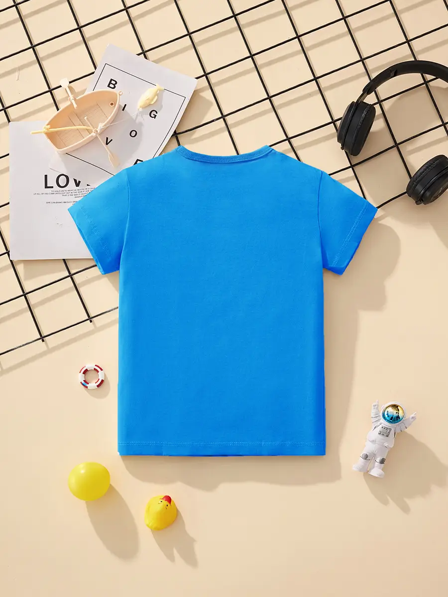 Children's Cartoon Excavator T-Shirt 25Yr New - Image 4