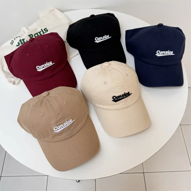 Men's Black Embroidered Baseball Cap All Season Casual - Image 6