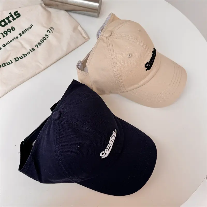 Men's Black Embroidered Baseball Cap All Season Casual - Image 8