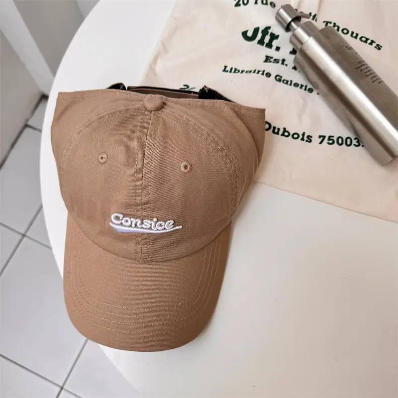 Men's Black Embroidered Baseball Cap All Season Casual - Image 2