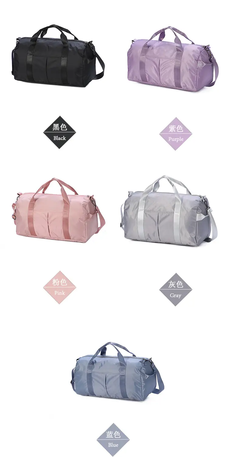 Large Capacity Dustproof Travel Bag Purple — feature 5