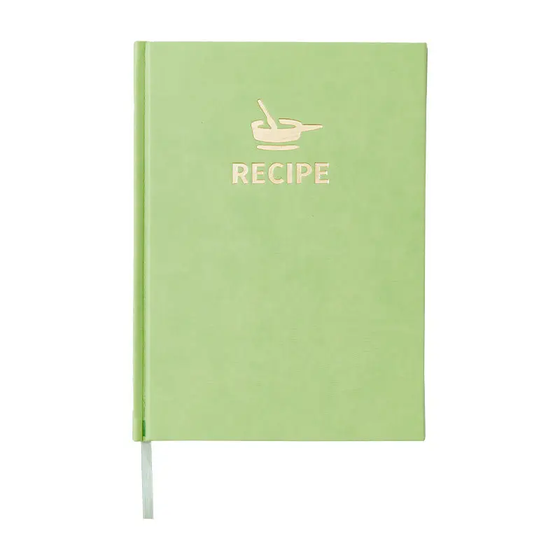 Pink B5 Recipe Notebook PU Leather Business Notepad