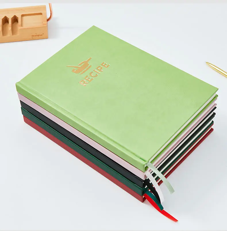 Pink B5 Recipe Notebook PU Leather Business Notepad — feature 12