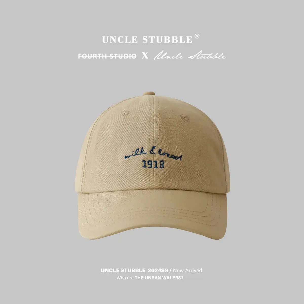 Korean-style Women's Pink & Light Blue Baseball Caps - Image 3