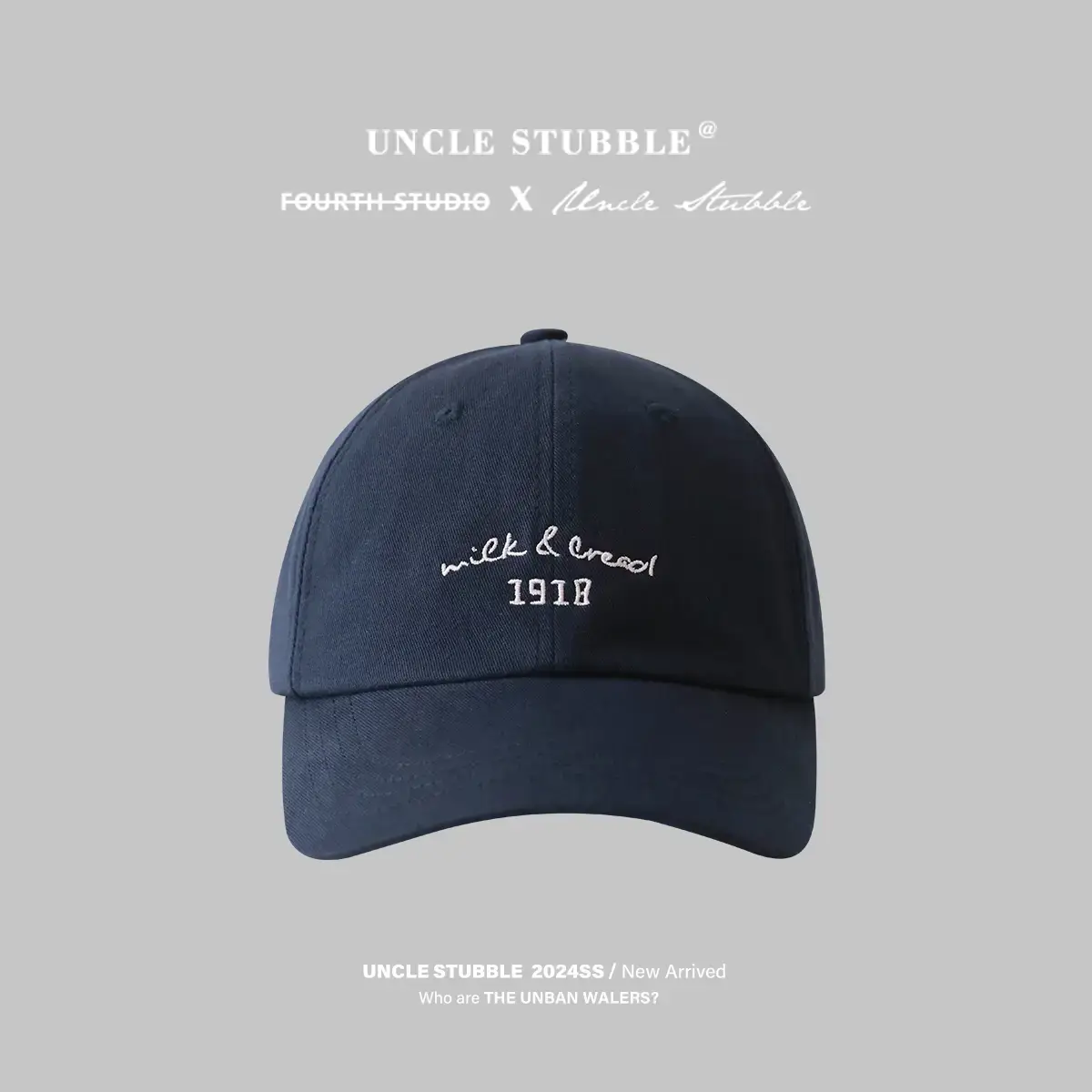 Korean-style Women's Pink & Light Blue Baseball Caps - Image 5