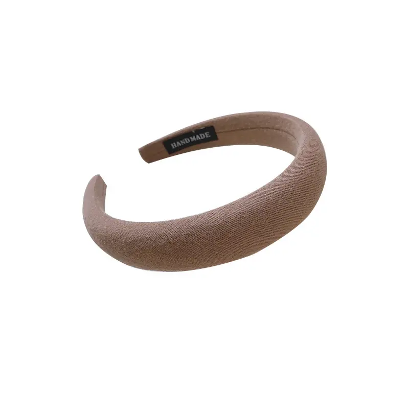 Korean High-End Brown Headband for Women - Image 10