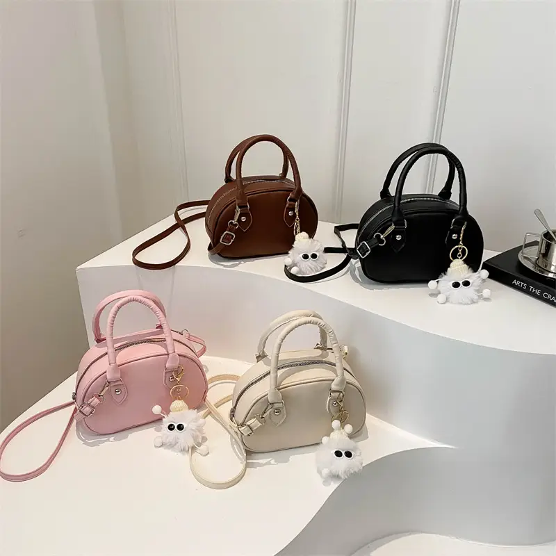 Women's Black Textile Shoulder Crossbody Bag 2025 - Image 9