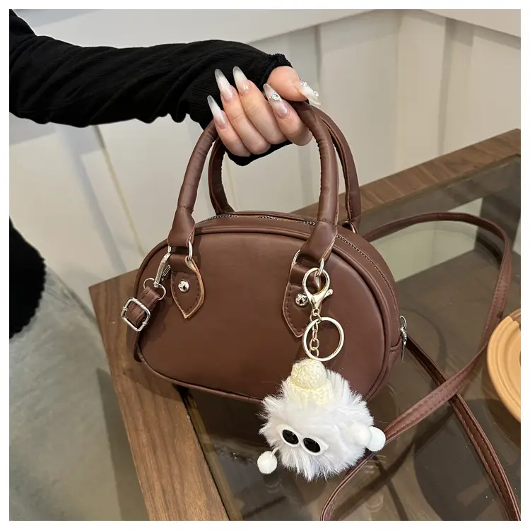 Women's Black Textile Shoulder Crossbody Bag 2025 — feature 12
