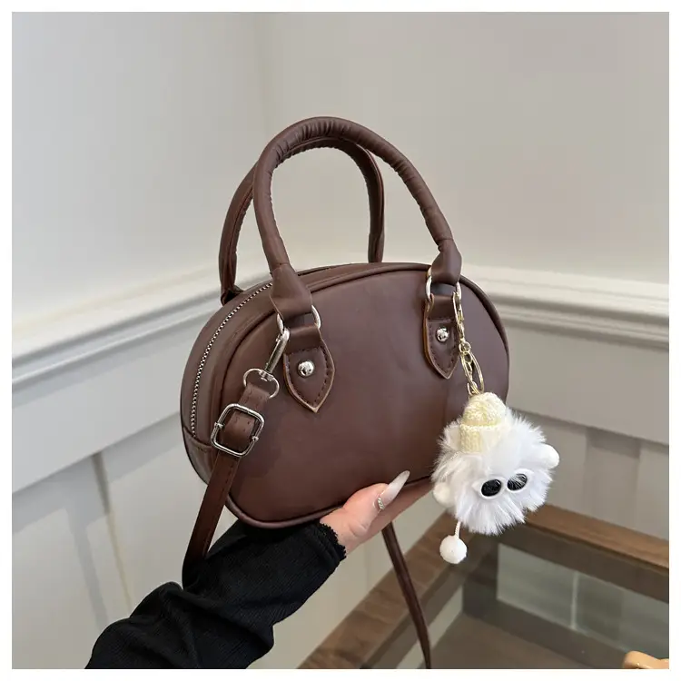 Women's Black Textile Shoulder Crossbody Bag 2025 — feature 13
