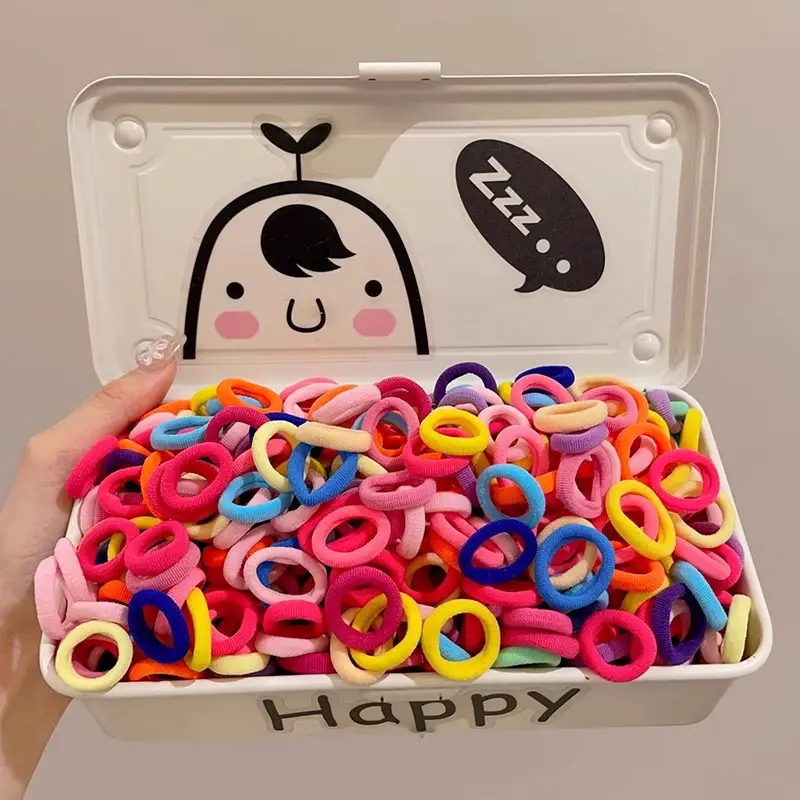 Children's Hair Rings Ponytail Rubber Band Set - Image 11