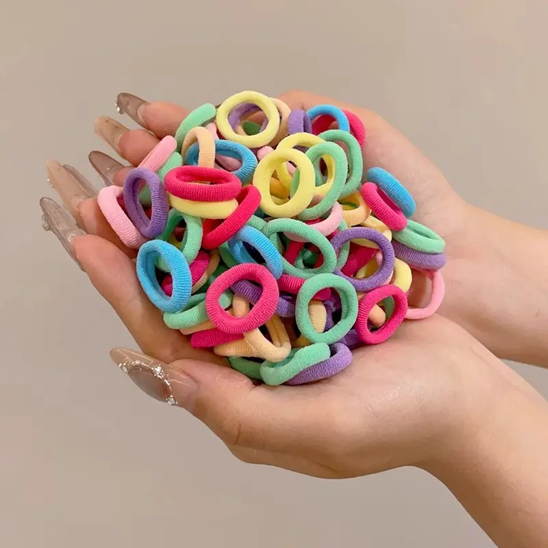 Children's Hair Rings Ponytail Rubber Band Set - Image 2