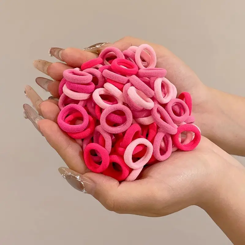 Children's Hair Rings Ponytail Rubber Band Set - Image 3