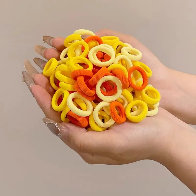 Children's Hair Rings Ponytail Rubber Band Set - Image 5