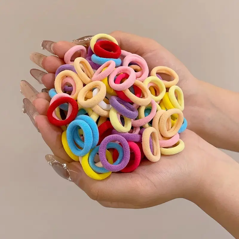 Children's Hair Rings Ponytail Rubber Band Set - Image 6