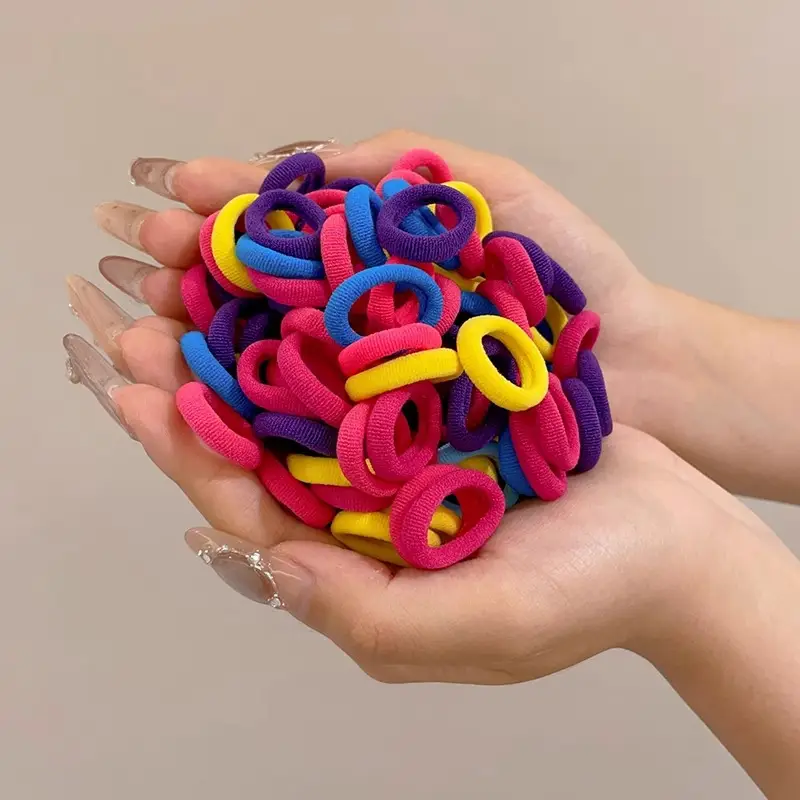 Children's Hair Rings Ponytail Rubber Band Set - Image 7