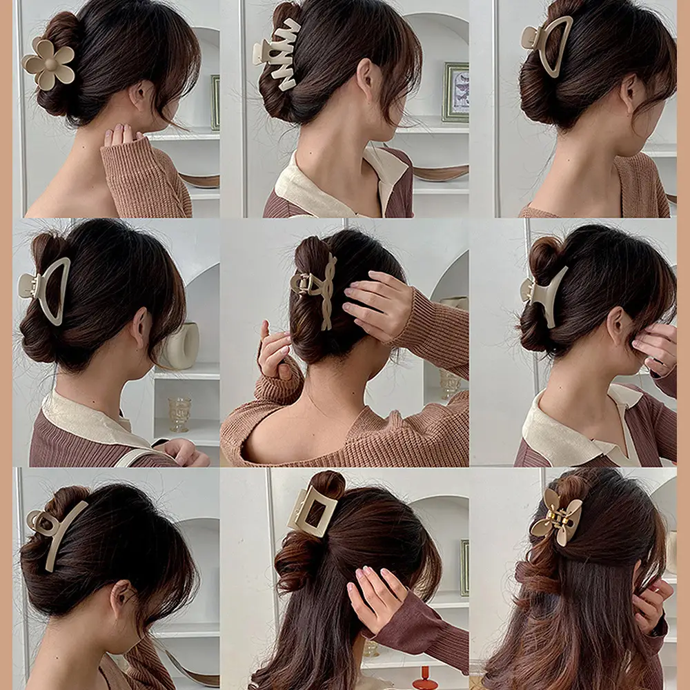 Cross-Country Hair Clips Large Grab Fixed Clip Set - Image 19