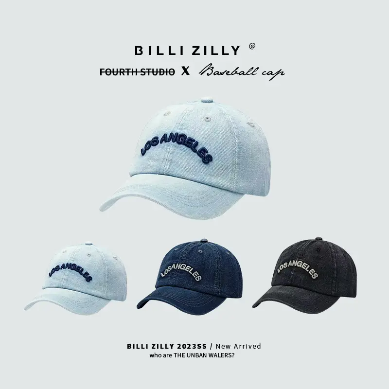 Denim Los Angeles Cap for Women 2024 New Arrival - Image 5
