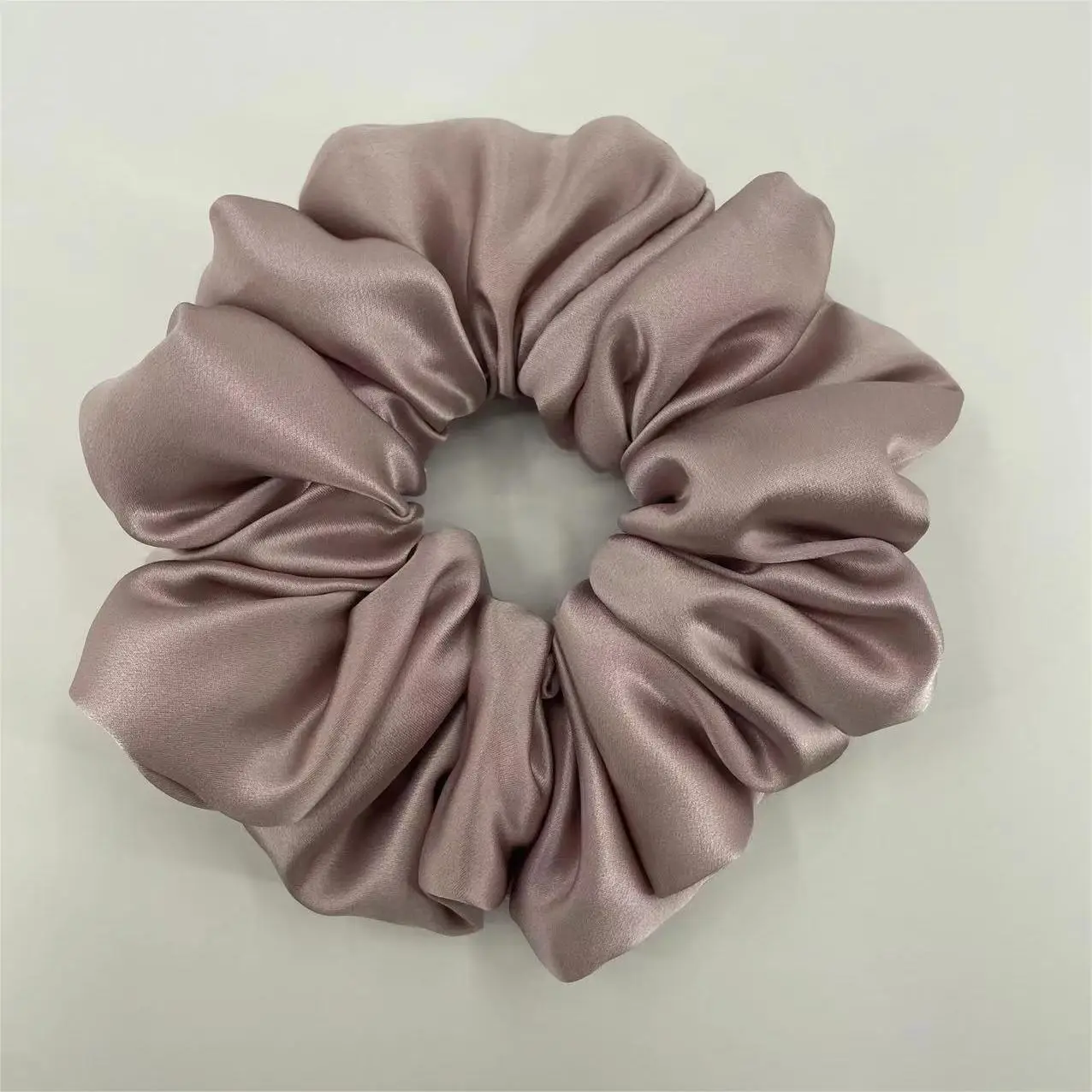 Multi-Pleated Silk Hair Ties 6cm Large Unfilled - Image 13