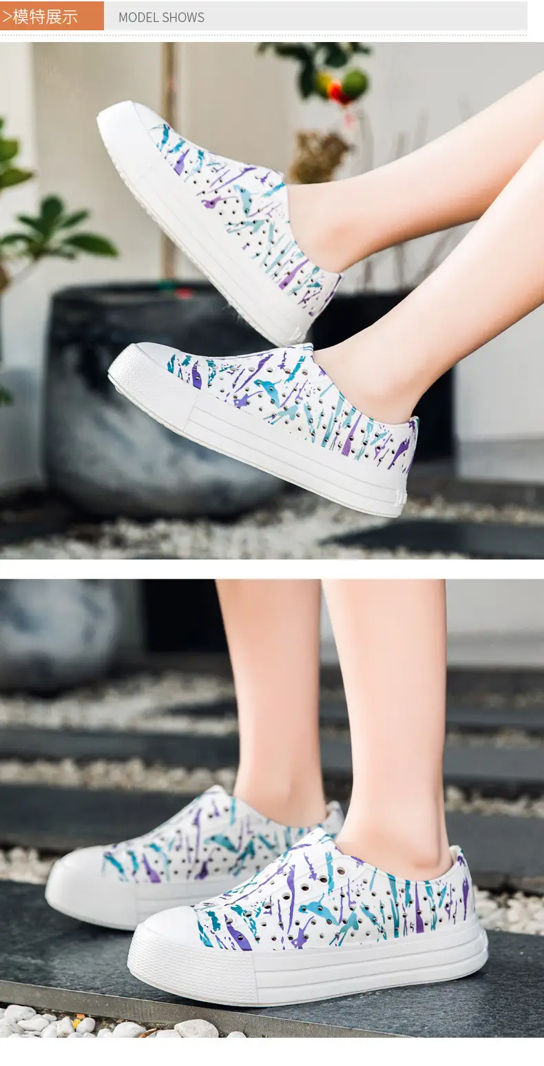 New Camouflage Women's Eva Thick-Soled Height-Increasing Sports Clogs Sandals Garden Shoes Wholesale from Jinjiang Factory Beach Shoes — feature 14