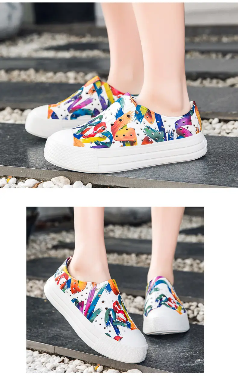 New Camouflage Women's Eva Thick-Soled Height-Increasing Sports Clogs Sandals Garden Shoes Wholesale from Jinjiang Factory Beach Shoes — feature 20
