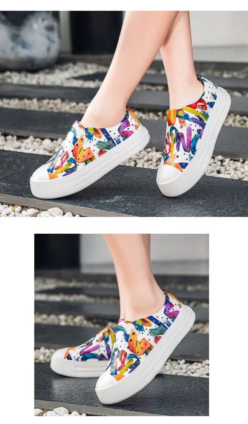 New Camouflage Women's Eva Thick-Soled Height-Increasing Sports Clogs Sandals Garden Shoes Wholesale from Jinjiang Factory Beach Shoes — feature 21