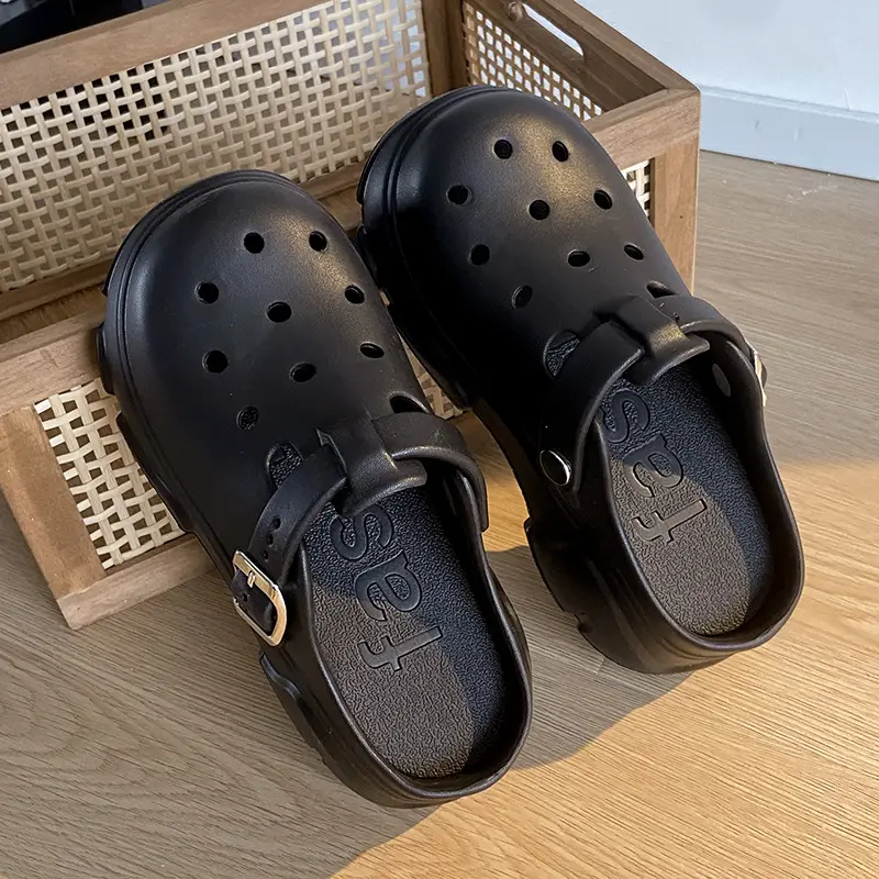 Cave Shoes Women's Summer Outer Wear New Ins Fashionable Cute Sandals Thick-soled Non-slip Beach Shoe Slippers for Nurses - Image 14