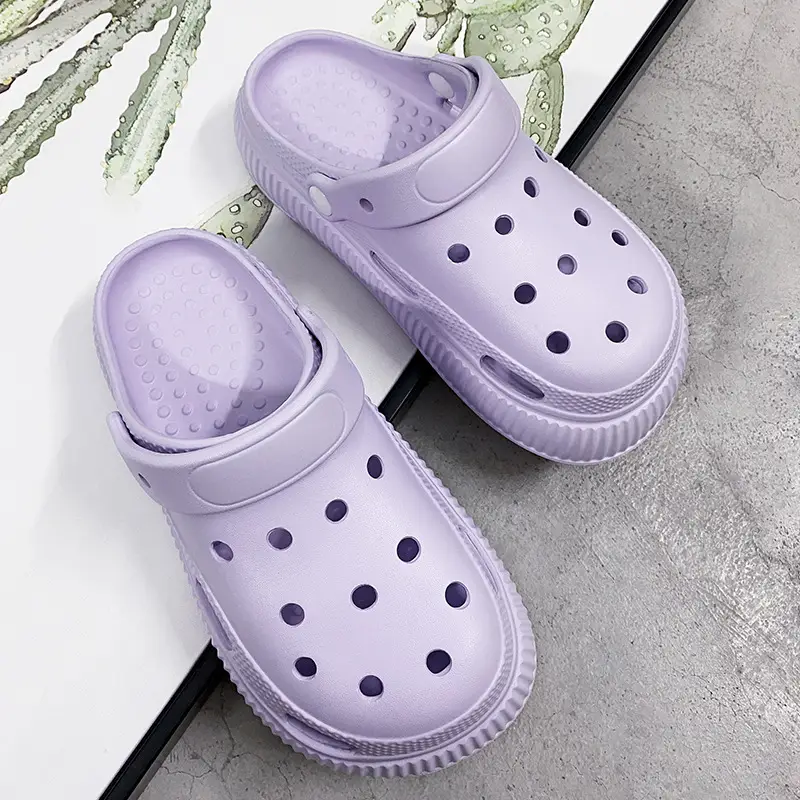 Cave Shoes Women's Summer Outer Wear New Ins Fashionable Cute Sandals Thick-soled Non-slip Beach Shoe Slippers for Nurses - Image 5
