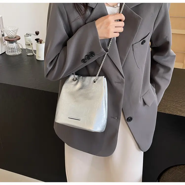 Black Chain Bucket Bag for Women 2024 — feature 17