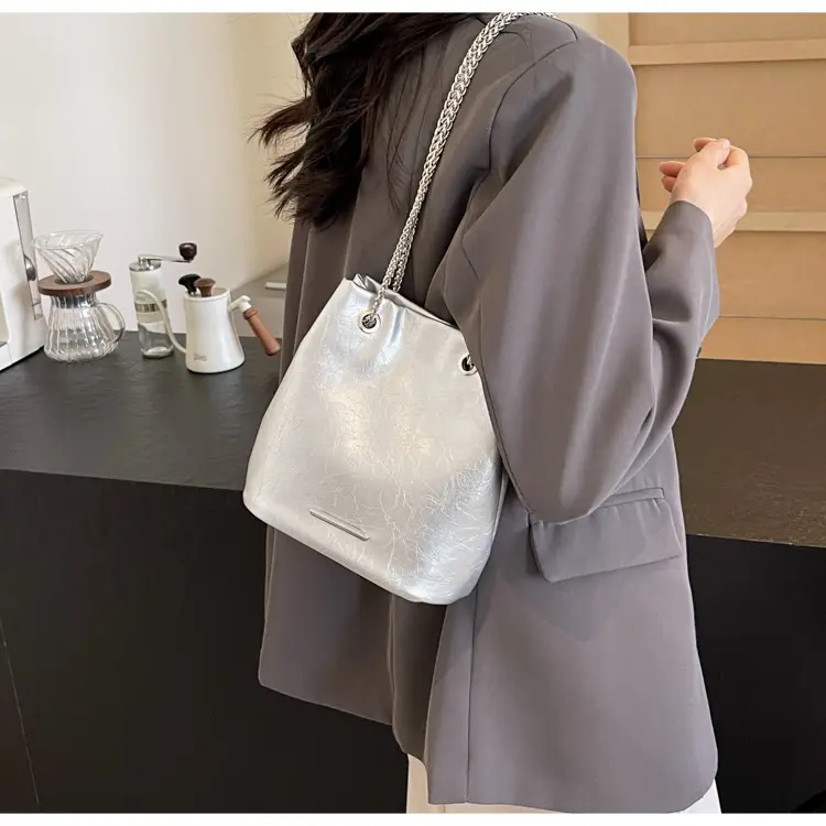 Black Chain Bucket Bag for Women 2024 — feature 21