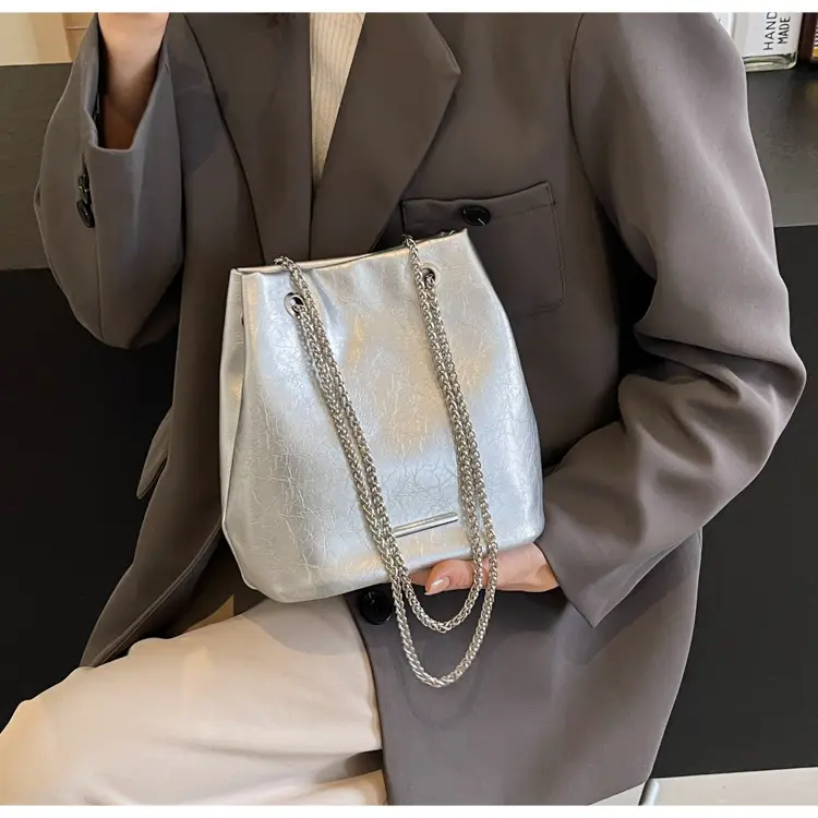 Black Chain Bucket Bag for Women 2024 — feature 23