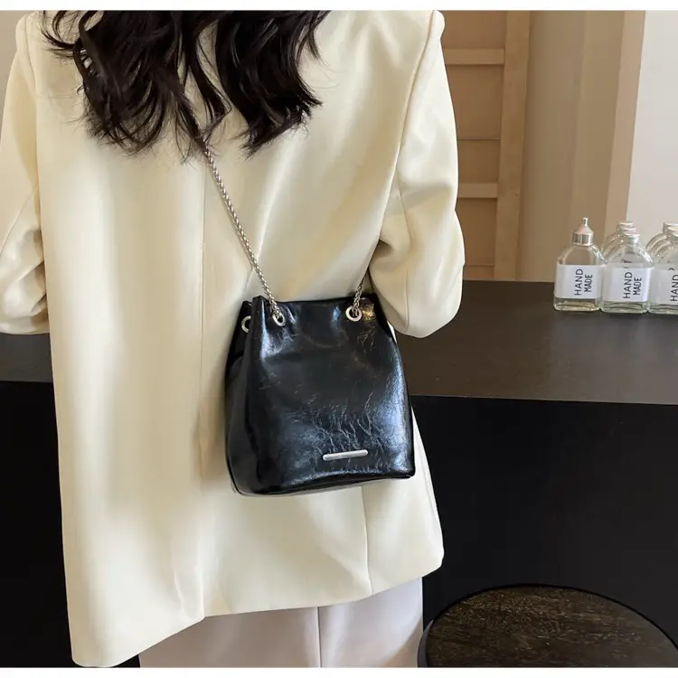 Black Chain Bucket Bag for Women 2024 — feature 26
