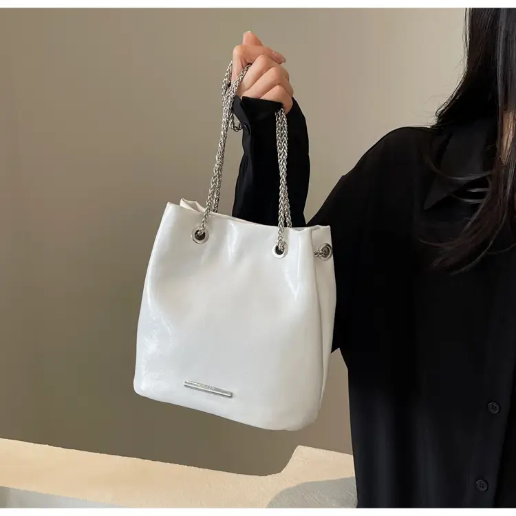 Black Chain Bucket Bag for Women 2024 — feature 42