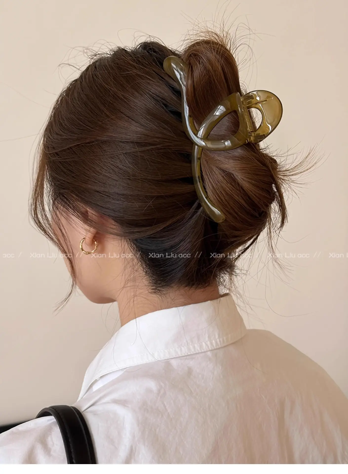 Frosted Wave Hair Clip Women's 2024 New — feature 20