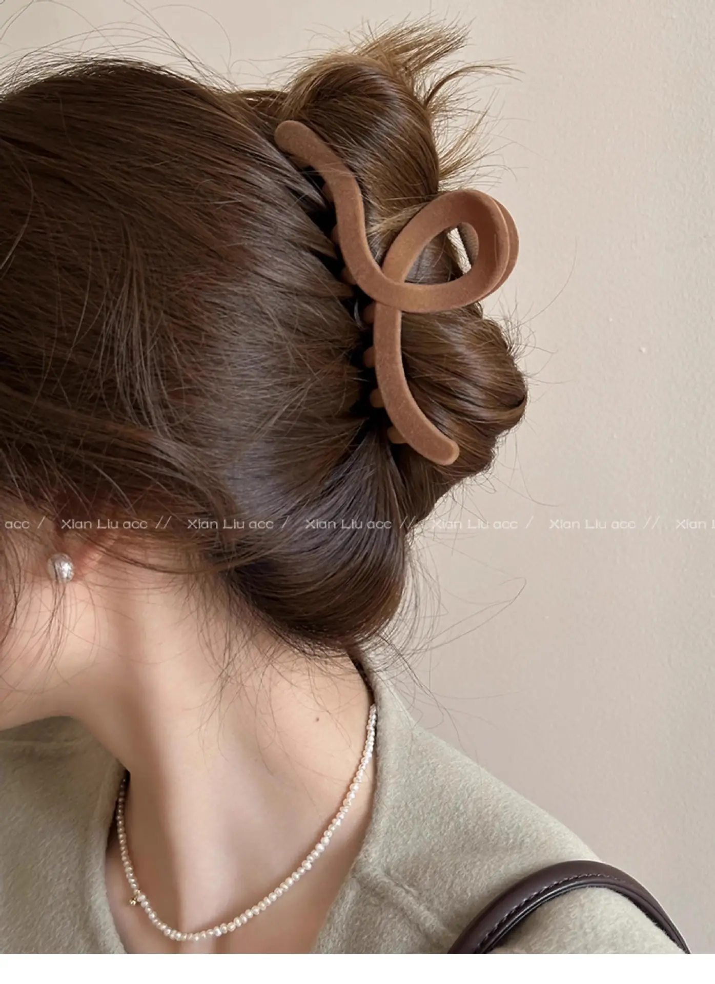 Frosted Wave Hair Clip Women's 2024 New — feature 24