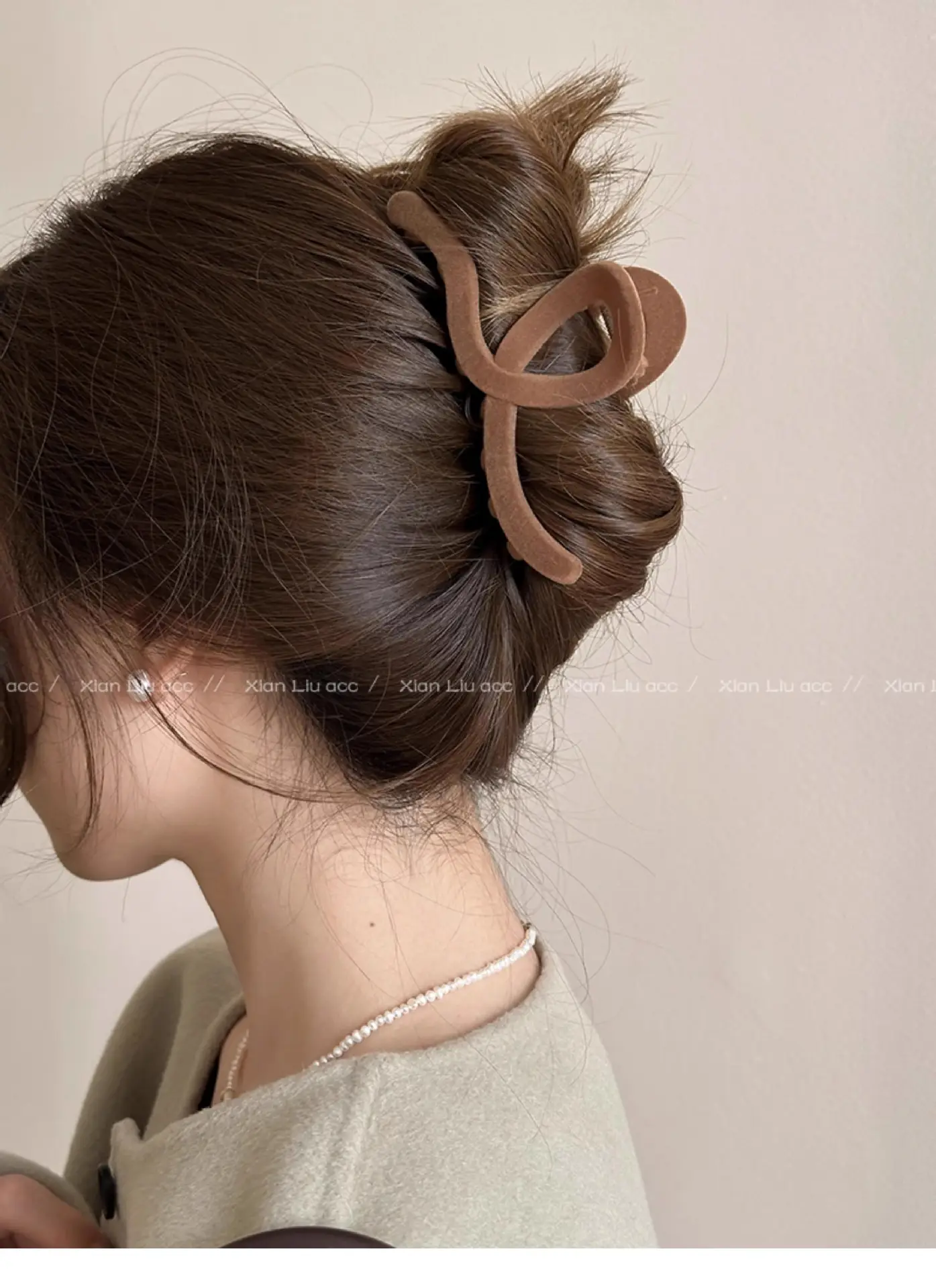 Frosted Wave Hair Clip Women's 2024 New — feature 25