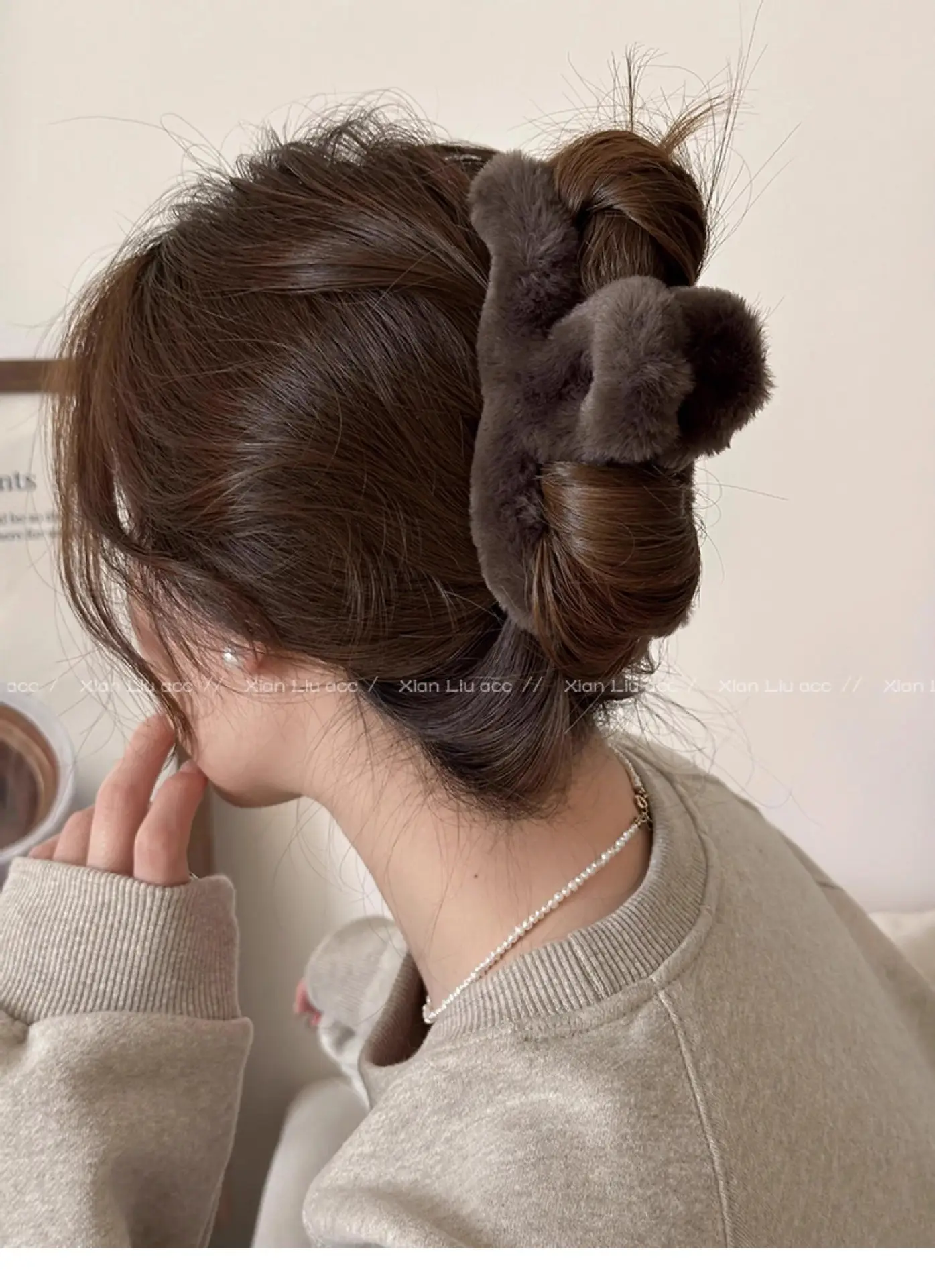 Frosted Wave Hair Clip Women's 2024 New — feature 27