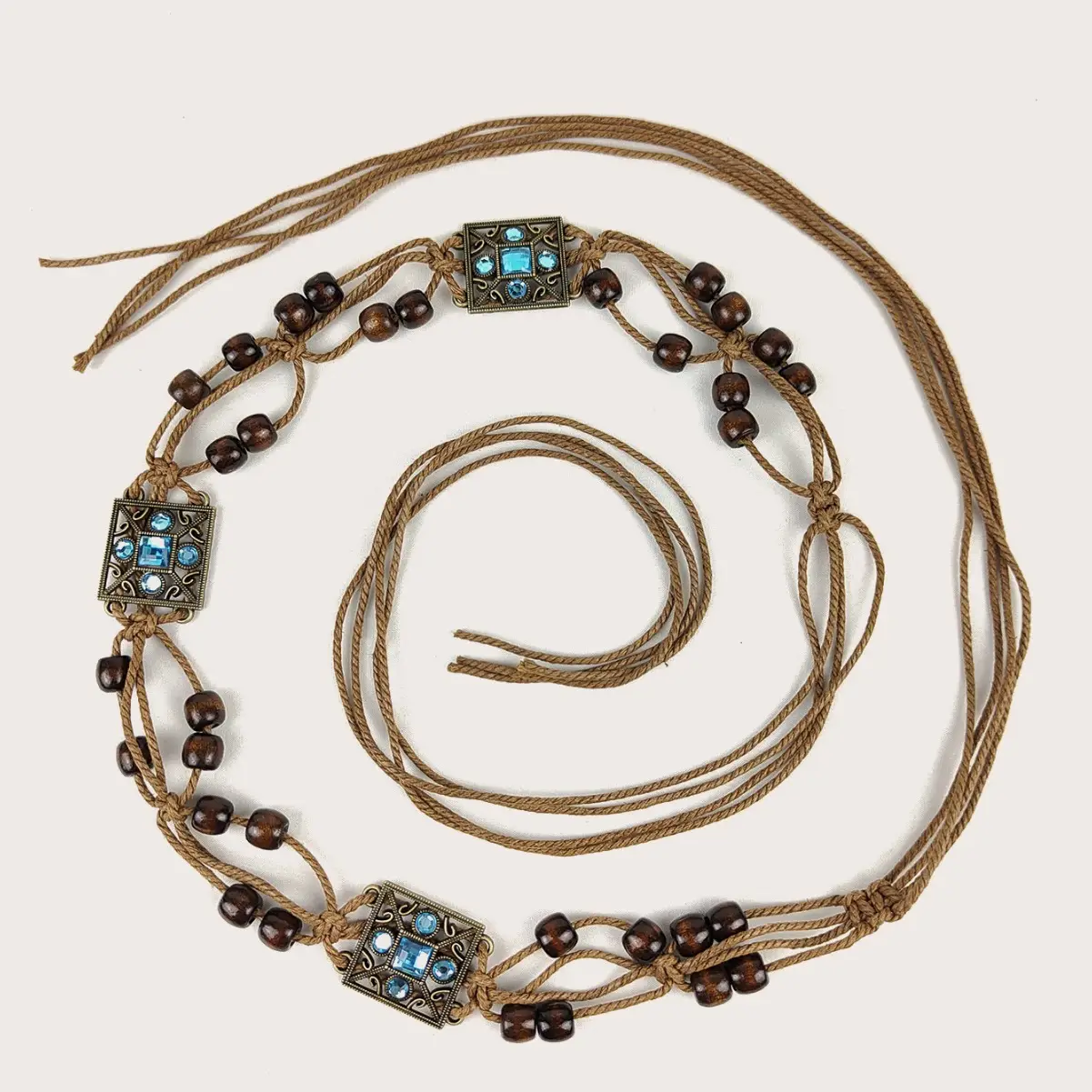 Women's Bohemian Rhinestone Waist Chain Belt - Image 3