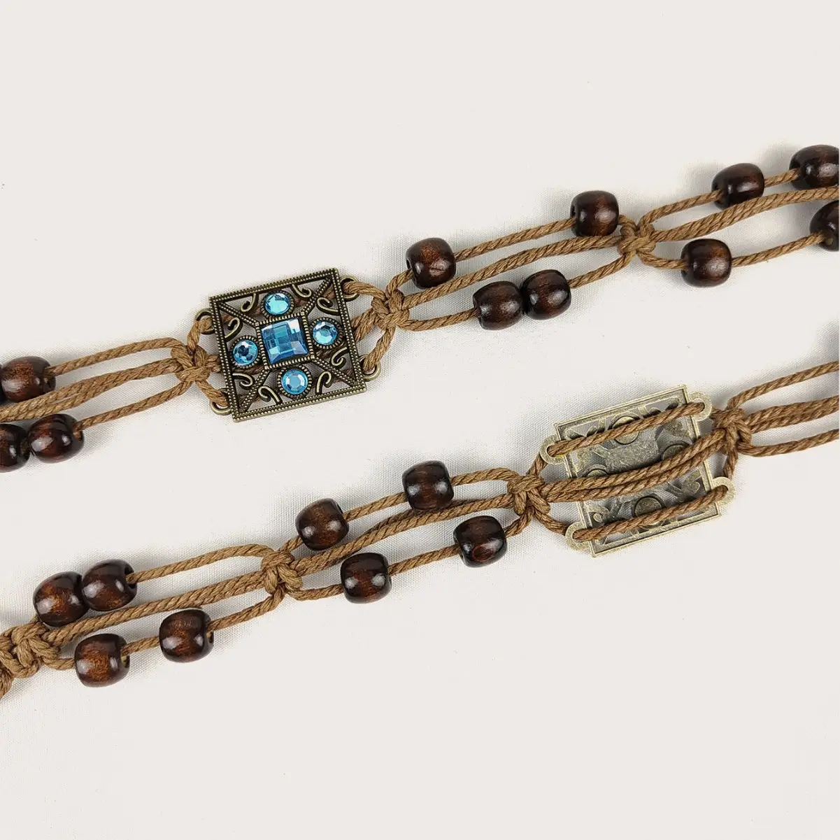 Women's Bohemian Rhinestone Waist Chain Belt - Image 5