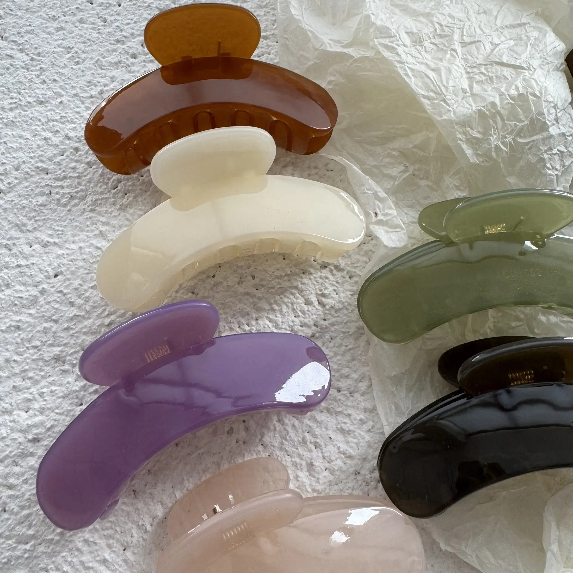 Korean-style Jelly Shark Hair Clips for Girls - Image 10