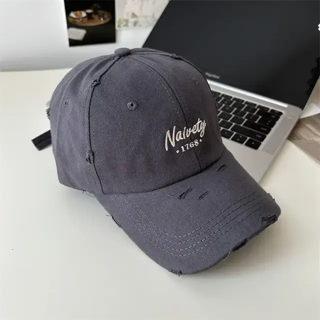 Navy Girl Women's Beige Baseball Cap 2024 - Image 5
