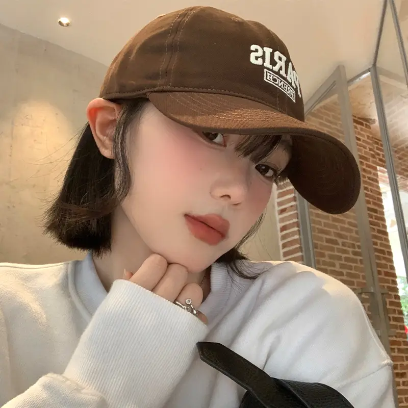 Pink Hello Kitty Cap Women Korean Style All Match - Image 2