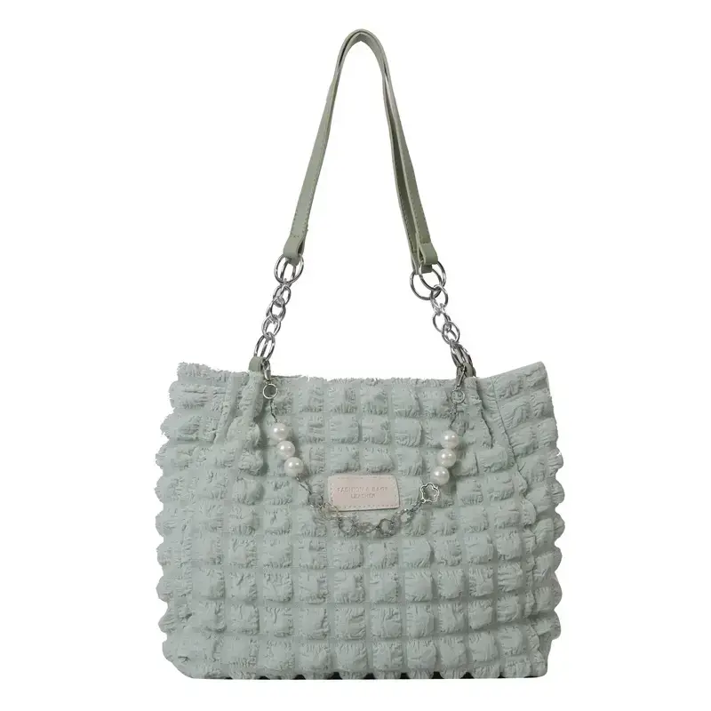 Milky Cloud Puff Bag Women Large Capacity Shoulder Bag - Image 9