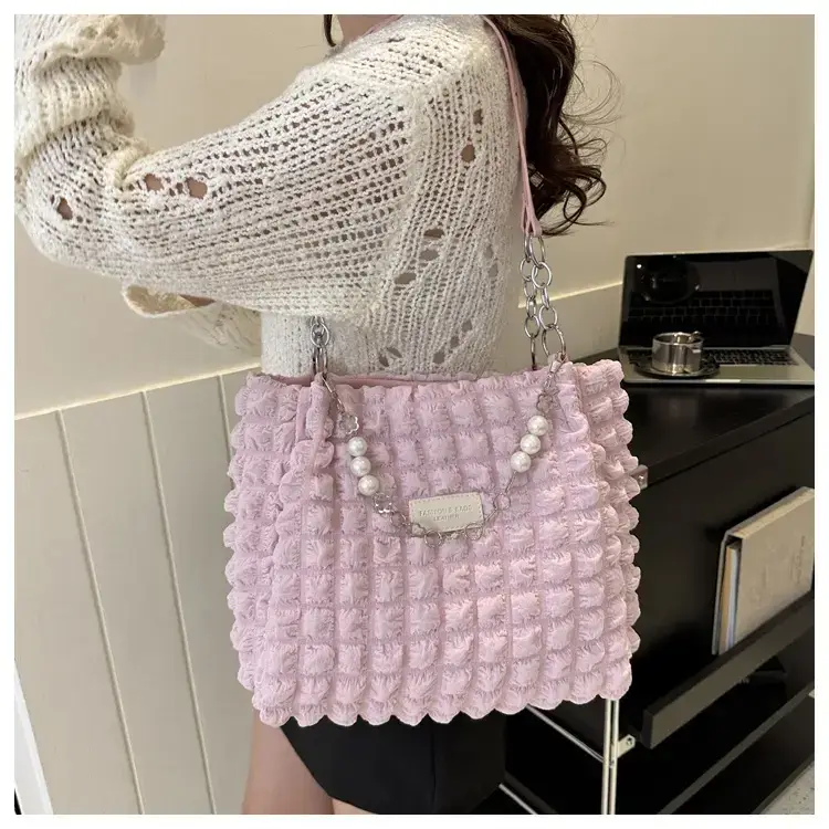 Milky Cloud Puff Bag Women Large Capacity Shoulder Bag — feature 11