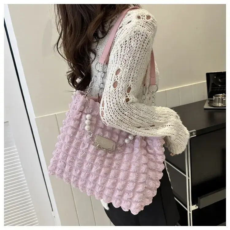 Milky Cloud Puff Bag Women Large Capacity Shoulder Bag — feature 13