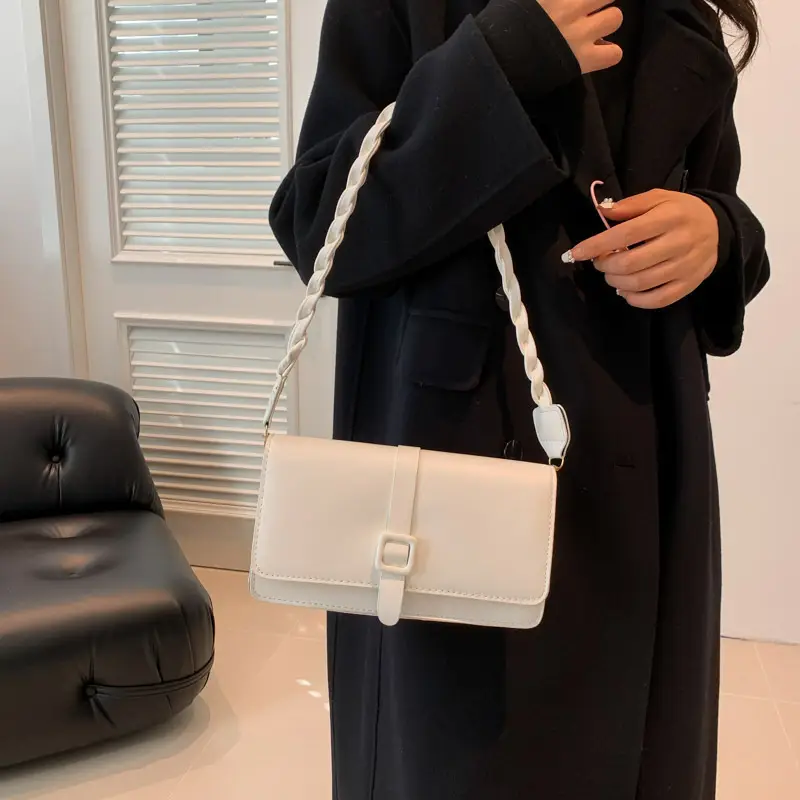 White K-Style Crossbody Bag for Women 2025 - Image 8