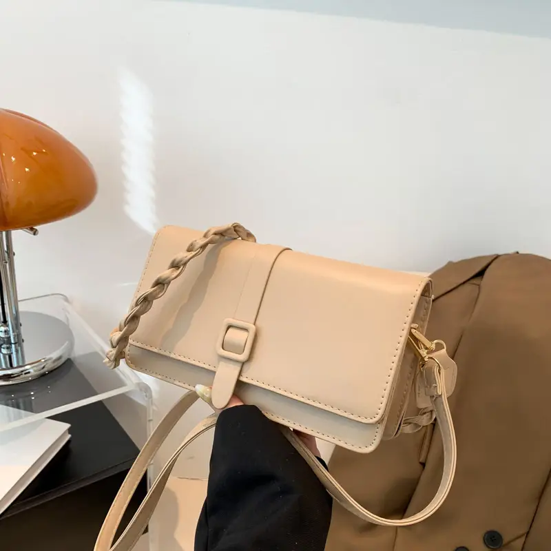White K-Style Crossbody Bag for Women 2025 - Image 3