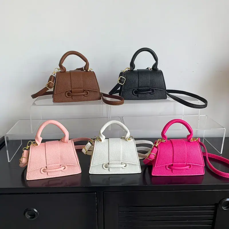 Pink French Style Mini Handbag for Women - Image 7