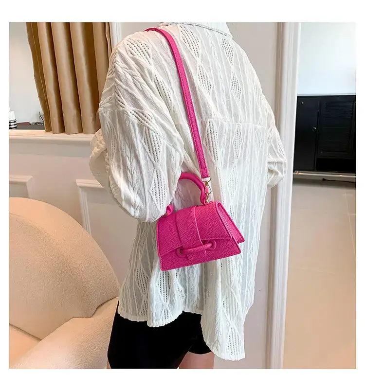 Pink French Style Mini Handbag for Women — feature 15